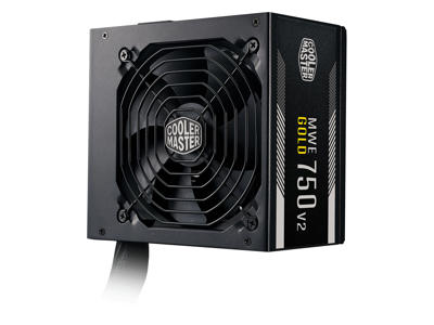 Cooler Master MWE 750W 80+ Gold V2 enhed til strømforsyning 24-pin ATX ATX Sort