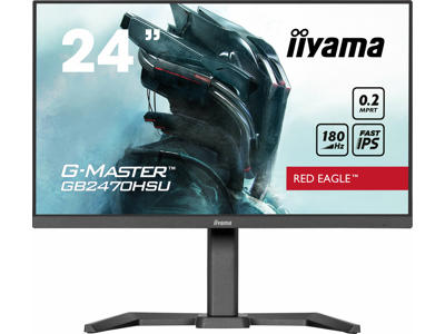 iiyama G-MASTER GB2470HSU-B6 computerskærm 60,5 cm (23.8") 1920 x 1080 pixel Fuld HD LCD Sort