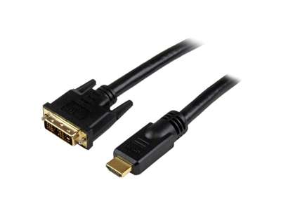 StarTech.com 15m HDMI/DIV-D DVI-D Sort