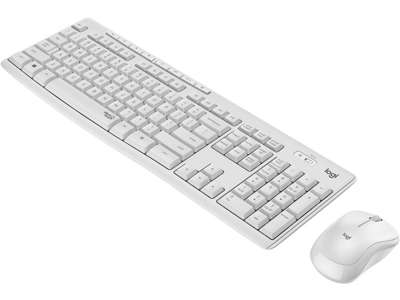 Logitech MK295 Silent Wireless Combo Desktop set, Off White (Nordic)