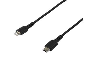 StarTech.com RUSBCLTMM2MB kabel til mobiltelefon Sort 2 m USB A Lightning