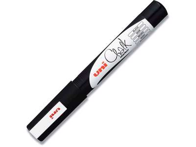 Kalk marker, 0.9-1.3 mm, Sort, 1 stk, uni Chalk PWE-3MS