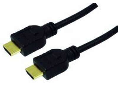 LogiLink HDMI/HDMI, 20m HDMI-kabel HDMI Type A (Standard) Sort