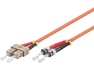 Microconnect FIB1200005 InfiniBand og fiberoptisk kabel 0,5 m SC ST Orange