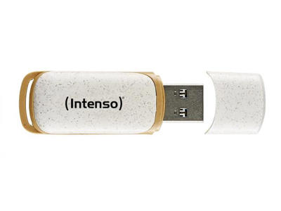 Intenso Green Line USB-nøgle 64 GB USB Type-A 3.2 Gen 1 (3.1 Gen 1) Beige, Brun