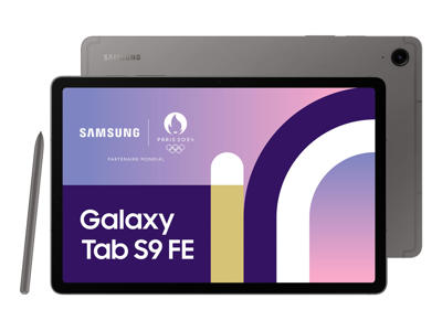 Samsung Galaxy Tab S9 FE S9 FE Samsung Exynos 256 GB 27,7 cm (10.9") 8 GB Wi-Fi 6 (802.11ax) Android 13 Grå