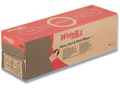 Aftørringsklud, Industri, 1x85 g/m², 810 klude, Kimberly-Clark WyPall L40