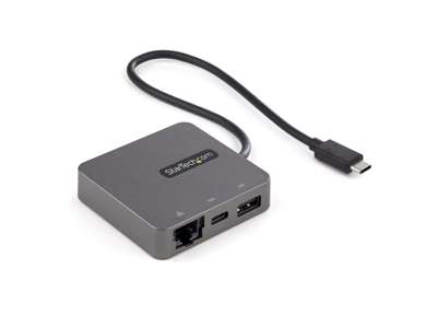 StarTech.com DKT31CHVL dockingstation Ledningsført USB 3.2 Gen 2 (3.1 Gen 2) Type-C Sort, Sølv