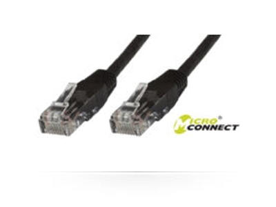 Microconnect UTP6002S netværkskabel Sort 0,2 m Cat6 U/UTP (UTP)