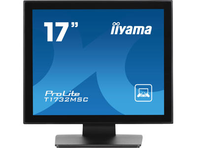 iiyama ProLite computerskærm 43,2 cm (17") 1280 x 1024 pixel LED Berøringsskærm Bord Sort