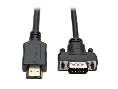 Tripp Lite P566-003-VGA videokabel adapter 0,9 m HDMI HD15, MICRO-USB B Sort