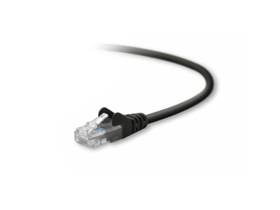 Belkin UTP CAT5e 5 m netværkskabel Sort U/UTP (UTP)