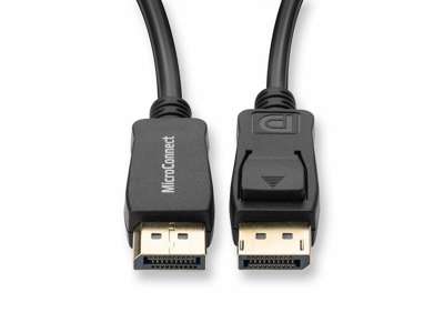 Microconnect MC-DP-MMG-1000 DisplayPort kabel 10 m Sort