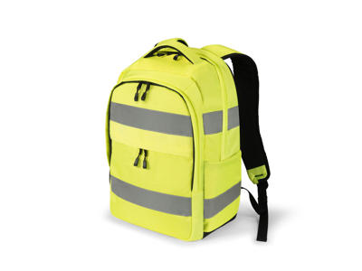 DICOTA Hi-Vis V2 rygsæk Gul Polyethylenterephthalatfolie (PET), Termoplastisk polyurethan (TPU)