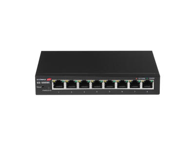 Edimax GS-5008E netværksswitch Administreret Gigabit Ethernet (10/100/1000) Sort