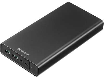 Sandberg 420-63 powerbank Lithium-Ion (Li-Ion) 40000 mAh Sort