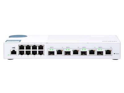 QNAP QSW-M408-4C netværksswitch Administreret L2 Gigabit Ethernet (10/100/1000) Hvid