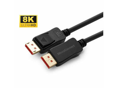 Microconnect MC-DP-MMG-200V1.4 DisplayPort kabel 2 m Sort