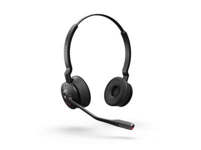 Jabra ENGAGE 55 UC STEREO Headset Trådløs Kontor/Callcenter Sort