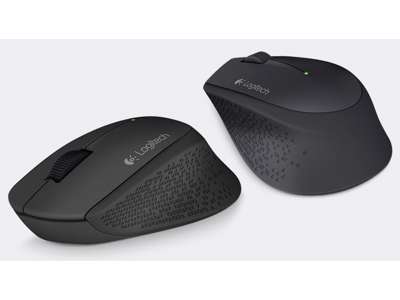 Logitech M280 Wireless Mouse, Black