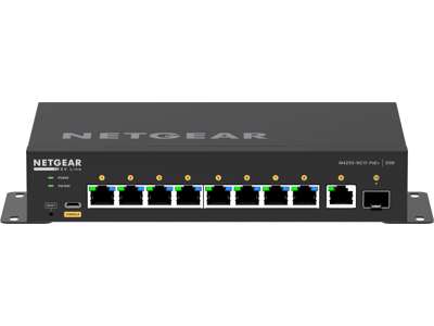 NETGEAR GSM4210PD-100EUS netværksswitch Administreret L2/L3 Gigabit Ethernet (10/100/1000) Strøm over Ethernet (PoE) Sort