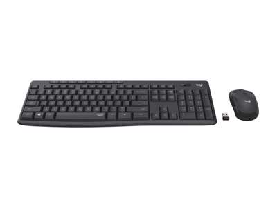 Logitech MK295 Silent Wireless Combo Desktop set, Graphite (Nordic)