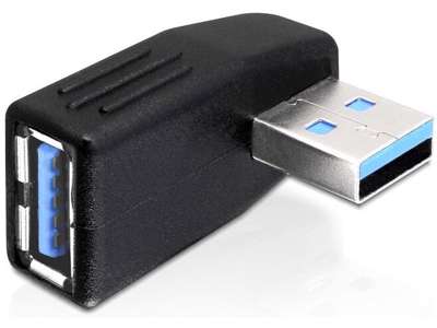 DeLOCK USB 3.0 M/F Sort