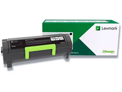 Toner, 56F2000, Black-sort, 6.000 sider, Lexmark 