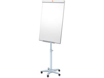 Flipover, Gulvmodel, 71x103 cm, Lakeret magnetisk whiteboardplade, Nobo Impression Pro Classic Mobile