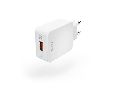 Hama Qualcomm® Quick Charge™ 3.0 Smartphone Hvid Vekselstrøm Hurtig opladning Indendørs