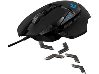 Logitech G502 LIGHTSPEED Wireless Gaming Mouse, Black