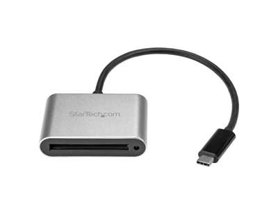 StarTech.com CFASTRWU3C kortlæser USB 3.2 Gen 1 (3.1 Gen 1) Type-C Sort, Sølv