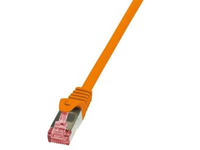 LogiLink 2m Cat.6 S/FTP netværkskabel Orange Cat6 S/FTP (S-STP)