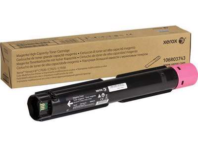 Toner, C7020/7030, Magenta-rød, 9.800 sider, Xerox VersaLink 106R03743