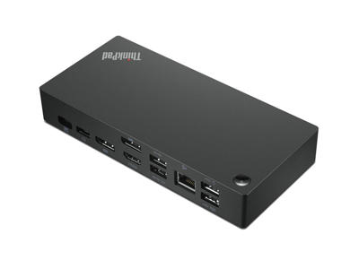 Lenovo ThinkPad Universal USB-C Dock Ledningsført USB 3.2 Gen 1 (3.1 Gen 1) Type-C Sort