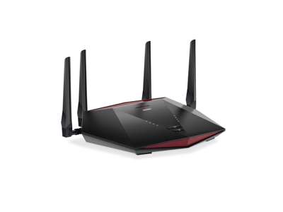 NETGEAR Nighthawk XR1000 WiFi 6 Gaming Router trådløs router Gigabit Ethernet Dual-band (2,4 GHz / 5 GHz) Sort