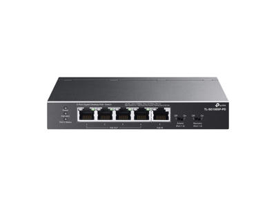 TP-Link TL-SG1005P-PD netværksswitch Gigabit Ethernet (10/100/1000) Strøm over Ethernet (PoE) Sort