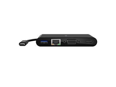 Belkin AVC005BTBK dockingstation Ledningsført USB 3.2 Gen 1 (3.1 Gen 1) Type-C Sort