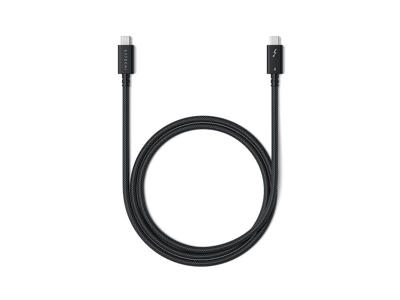 Satechi ST-YTB100K Thunderbolt kabel 1 m 40 Gbit/sek. Sort