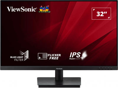 Viewsonic VA VA3209-2K-MHD computerskærm 81,3 cm (32") 2560 x 1440 pixel Quad HD Sort