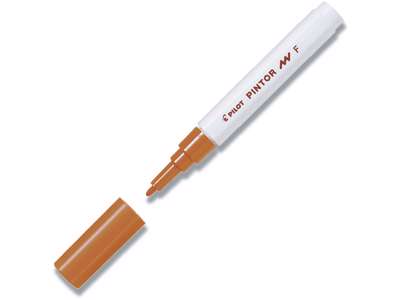 Hobby marker, Brun, 1.0 mm, 1 stk, Pilot Pintor SW-PT-F-BN