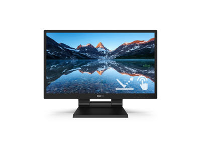 Philips 242B9TL/00 computerskærm 60,5 cm (23.8") 1920 x 1080 pixel Fuld HD LCD Berøringsskærm Sort