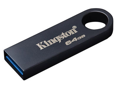 Kingston Technology DataTraveler 64 GB SE9 G3 – Mørk nikkelfarvet