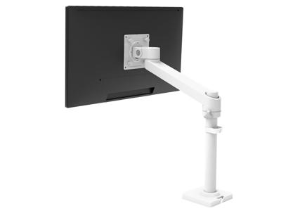 Ergotron NX Series NX MONITOR ARM WHITE skærmbeslag og -stativer 86,4 cm (34") Skrivebord Sort, Hvid