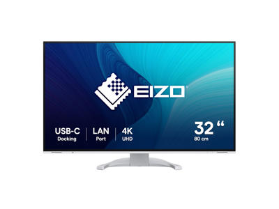 EIZO FlexScan EV3240X-WT LED display 80 cm (31.5") 3840 x 2160 pixel 4K Ultra HD LCD Hvid