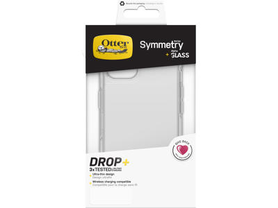 OtterBox Symmetry Clear + Alpha Glass Anti-Microbial mobiltelefon etui 15,5 cm (6.1") Cover Transparent