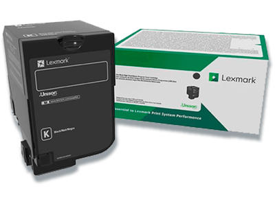 Toner, CS727/CX727/CS728, Black-sort, 13.000 sider, Lexmark 