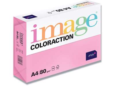 Kopipapir, Rosa - Neon Pink Malibu, Farvenr NEOPI, A4, Image ColorAction 80 g/m² 