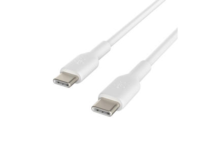 Belkin CAB003BT2MWH USB-kabel 2 m USB C Hvid