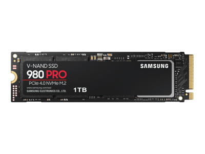 Samsung 980 PRO 1 TB M.2 PCI Express 4.0 NVMe V-NAND MLC